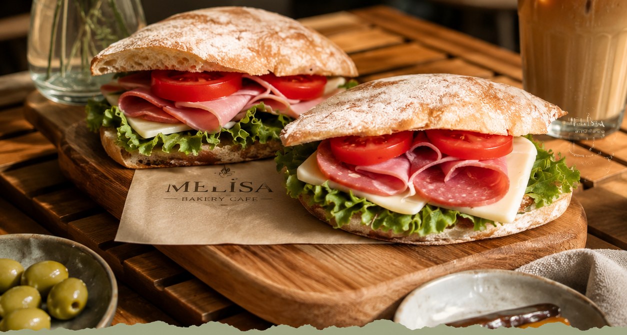 Melisa Bakery ciabatta sandviç